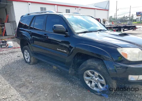 2005 Toyota 4Runner Sr5 Sport из США, поврежденный, VIN JTEBT14R350048593